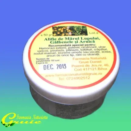 Alifie de Marul Lupului, Galbenele si Arnica